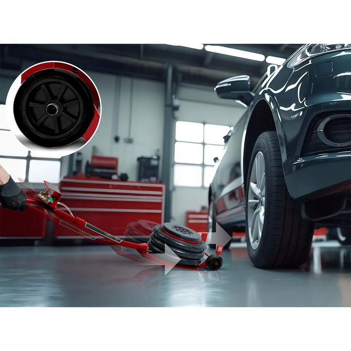 Pnevmatska dvigalka HM-382, 3,5T | Humberg - Image 7