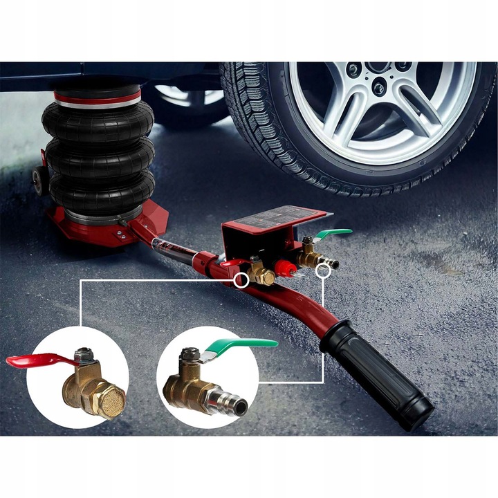 Pnevmatska dvigalka HM-382, 3,5T | Humberg - Image 8