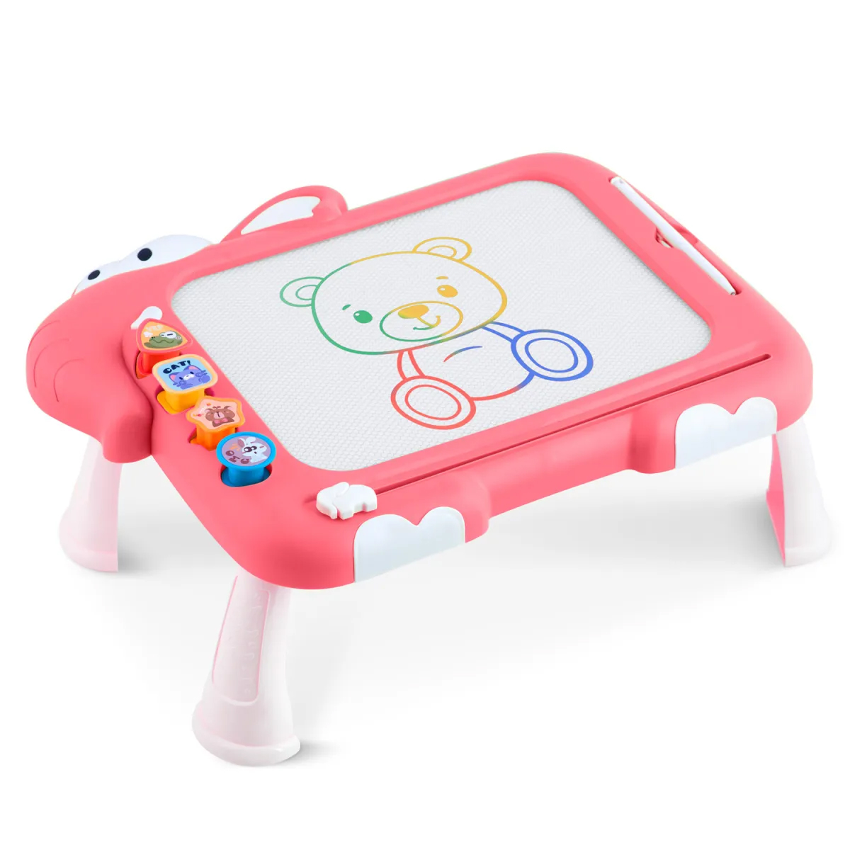 Otroška magnetna tabla 2v1 RK-823, roza | Ricokids