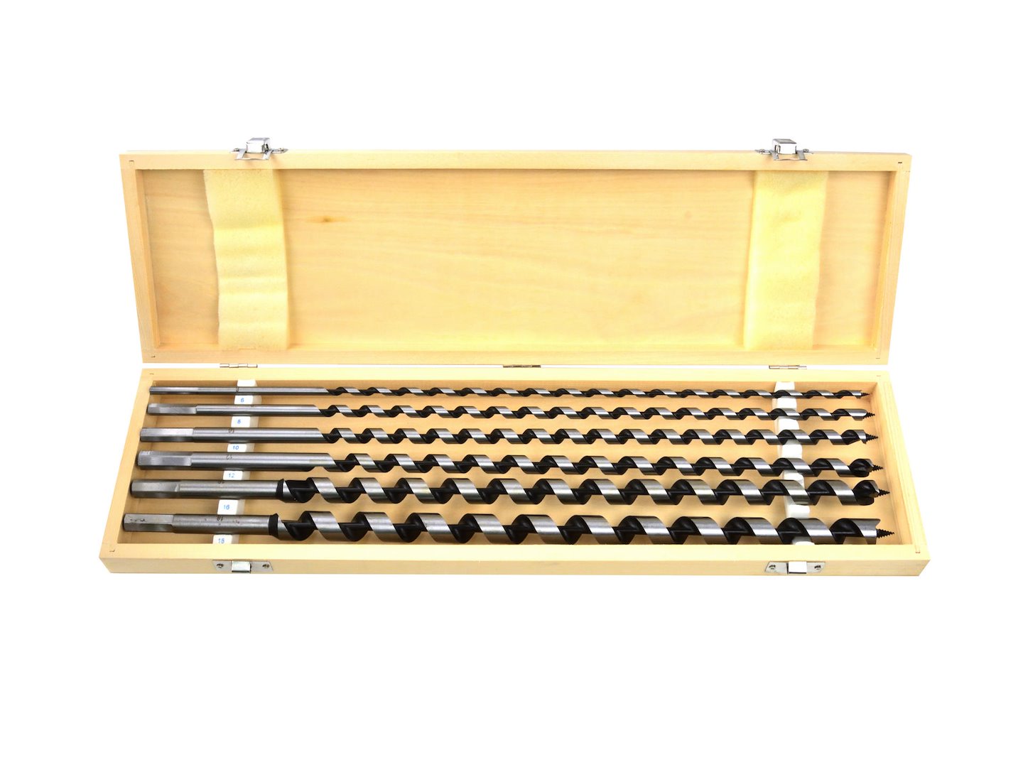 Svedri za les, 6 kosov, 6-18, 460 mm | GEKO