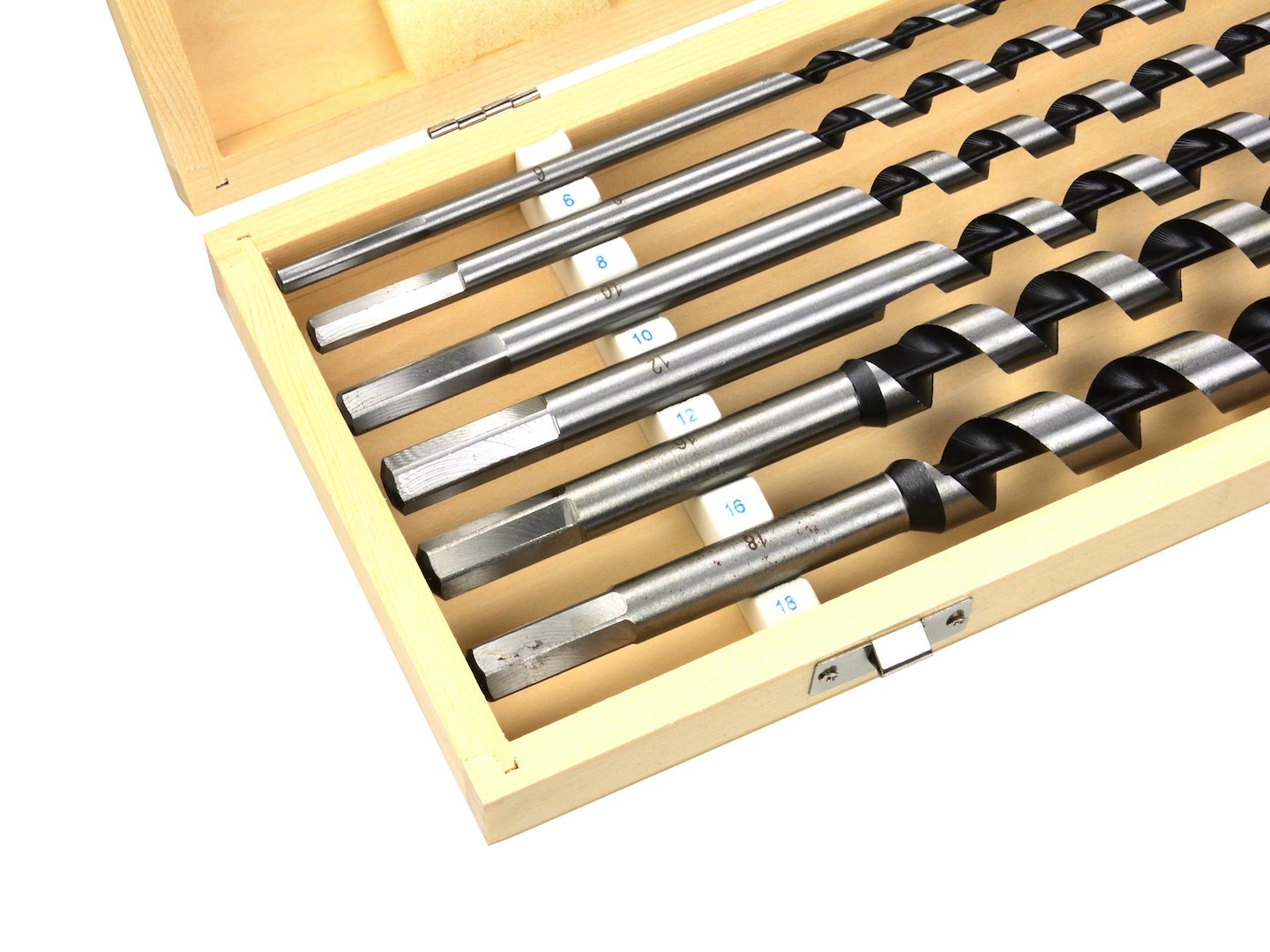 Svedri za les, 6 kosov, 6-18, 460 mm | GEKO