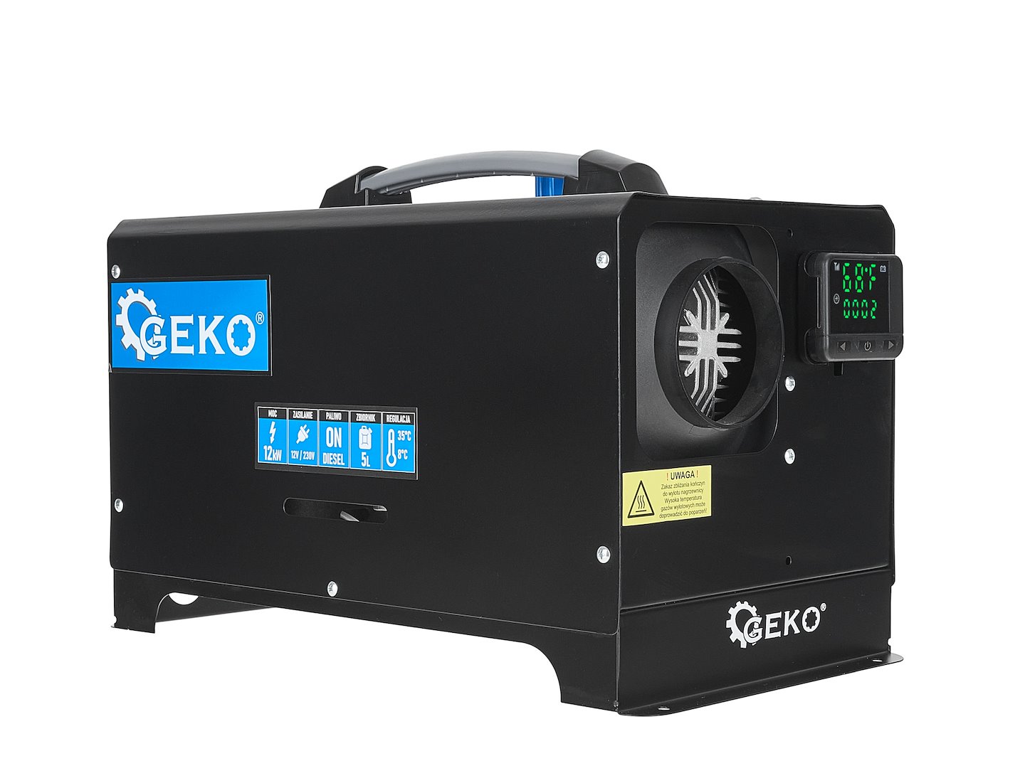 Avtomobilski grelec, 12V/230V, 12kW | GEKO - Image 2