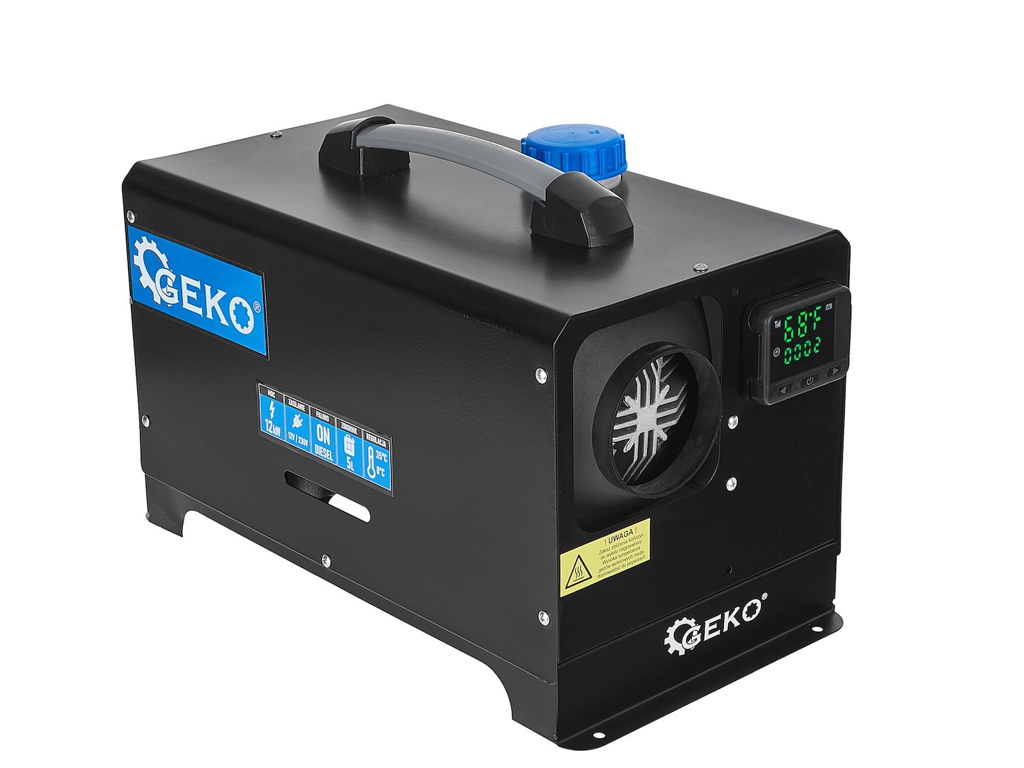 Avtomobilski grelec, 12V/230V, 12kW | GEKO - Image 5