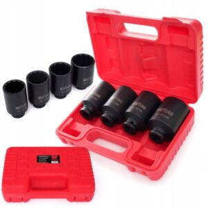 Šesterokotni udarni ključi, 1/2", 4 kosi | KD11754