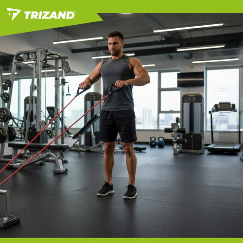 Komplet elastičnih trakov za vadbo, 5 kosov | Trizand