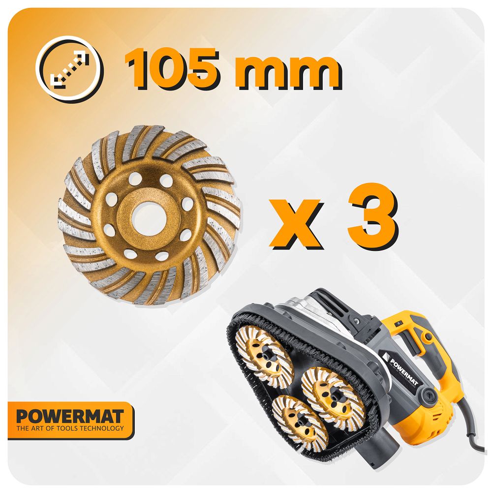 Brusilnik za beton, 2450 W | PM-SDB-2450M