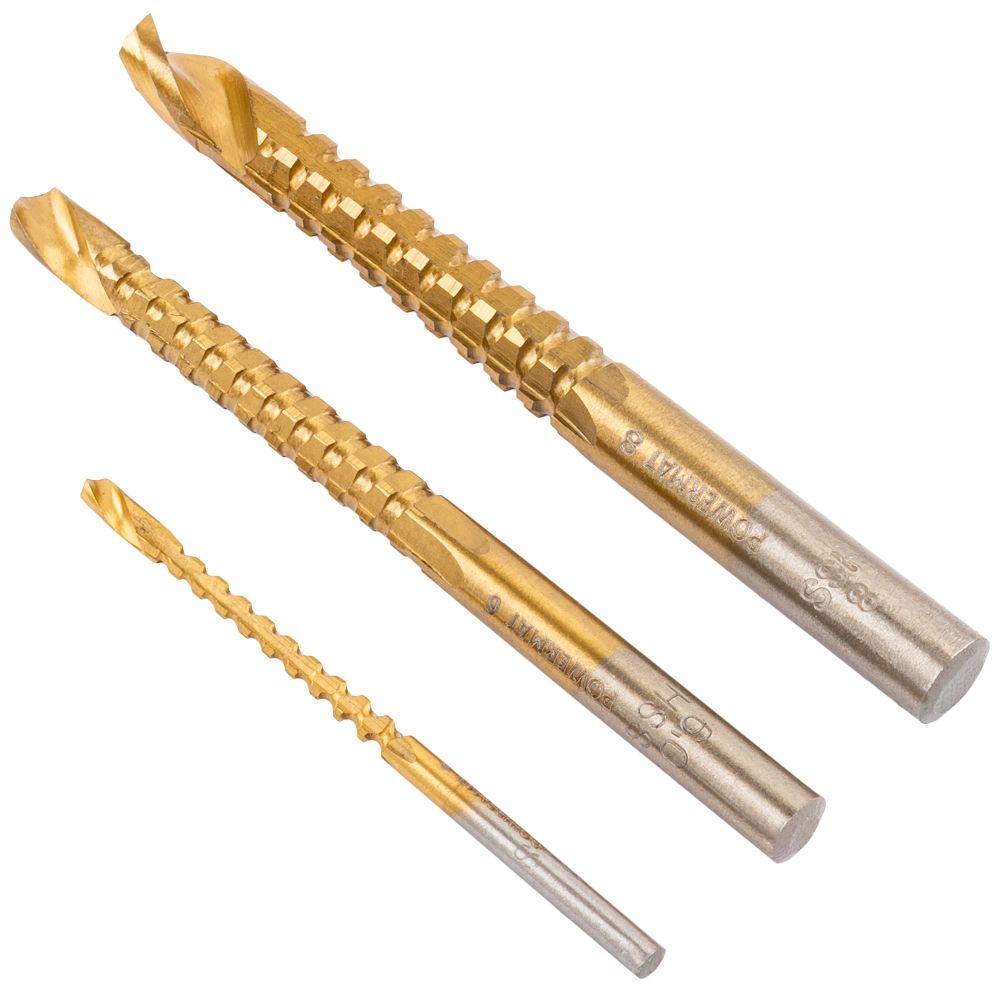 Stopničasti rezkalni svedri HSS, 6 kosov, 4-30 mm | PM-ZWSF-6T