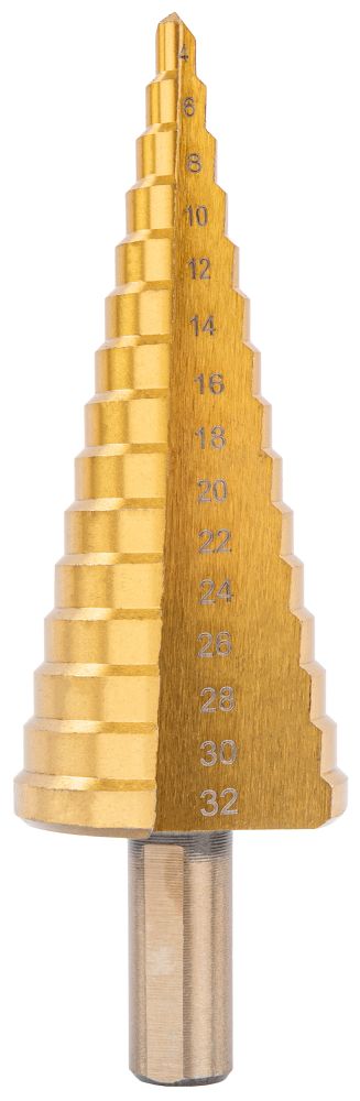 Stopničasti rezkalni svedri HSS, 6 kosov, 4-30 mm | PM-ZWSF-6T