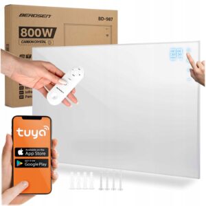 Infrardeči grelec BD-987, 800W, WiFi | Berdsen