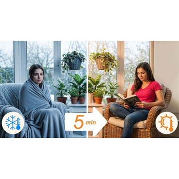 Infravörös fűtőberezédezés BD-988, 960W | Berdsen