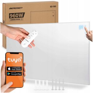 Infrardeči grelec BD-989, 960W, WiFi | Berdsen