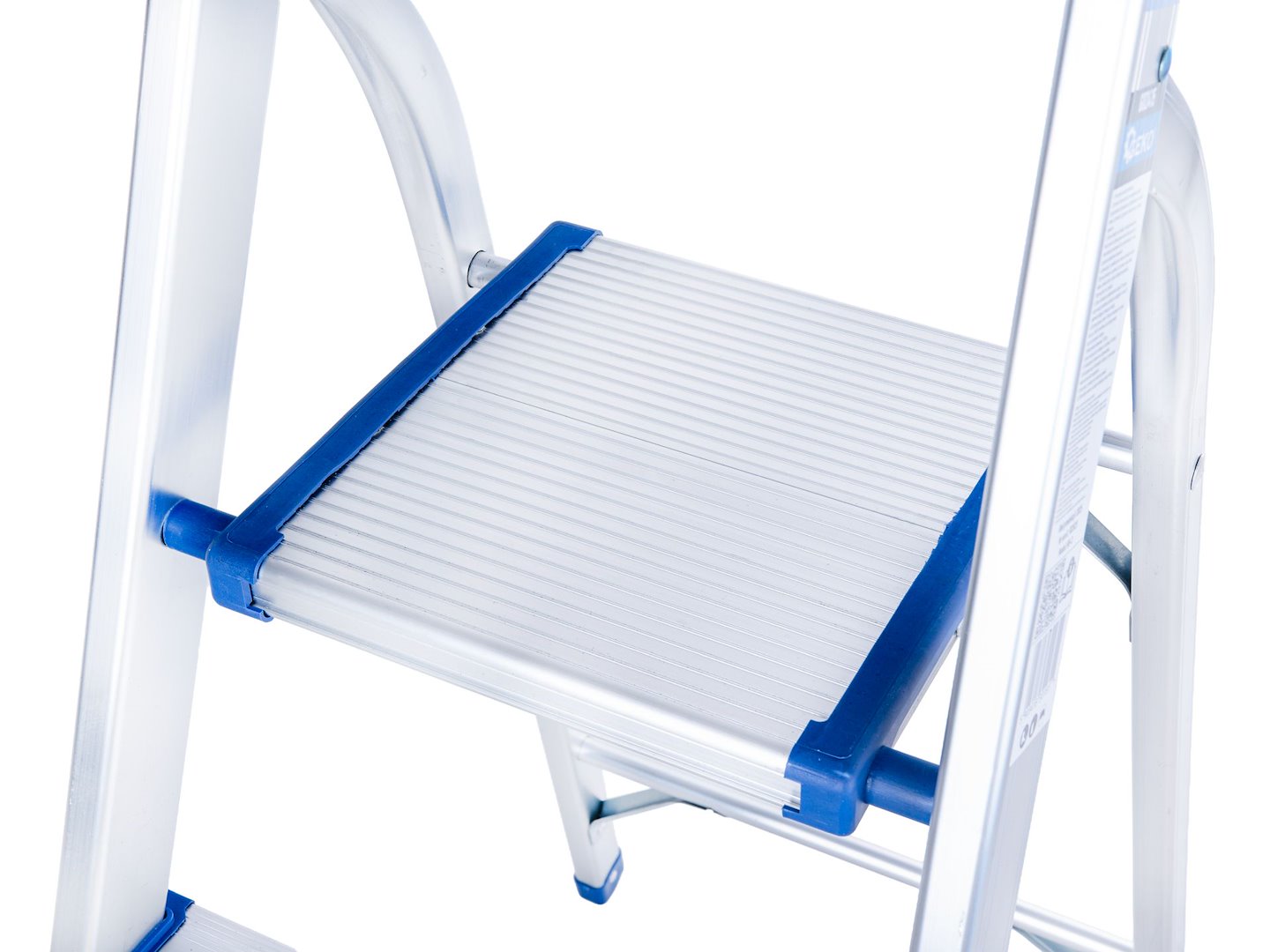 Aluminijasta lestev, 150 kg, 5-stopenjska, zložljiva | GEKO