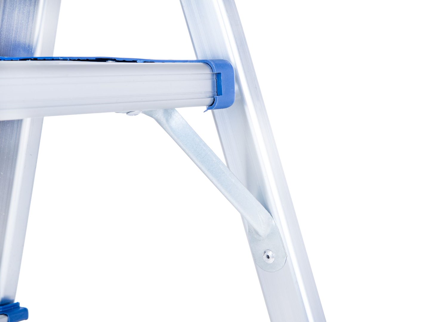 Aluminijasta lestev, 150 kg, 6-stopenjska, zložljiva | GEKO