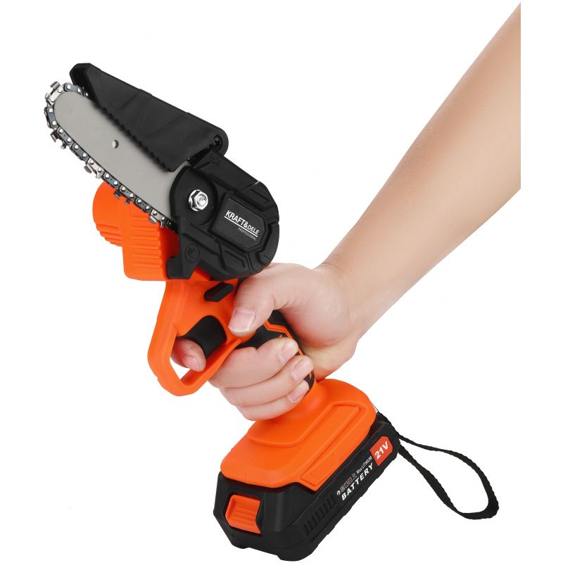 Akumulatorska motorna žaga s podaljškom, 21V, 4" | KD10642