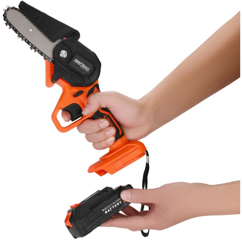 Akumulatorska motorna žaga s podaljškom, 21V, 4" | KD10642