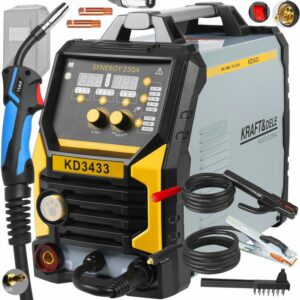 Inverterski varilni aparat, MIG Flux MMA TigLift SYNERGIA, 250A | KD3433