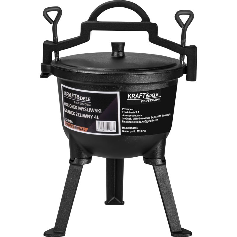 Litoželezni kotliček, 4 l | KD4185 - Image 4