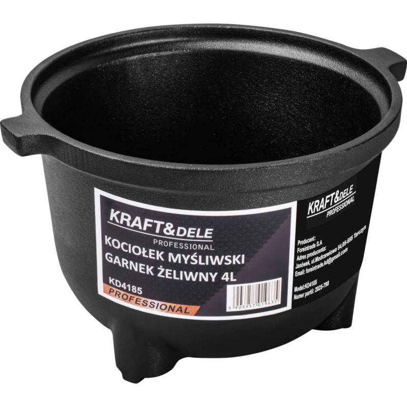 Litoželezni kotliček, 4 l | KD4185 - Image 5