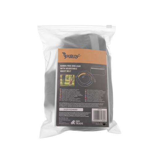 Pas za bok z vrvico, 50 kg, črn | Purlov