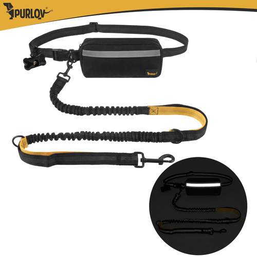 Pas za bok z vrvico, 50 kg, črn | Purlov