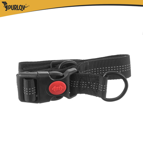 Pas za bok z vrvico, 50 kg, črn | Purlov