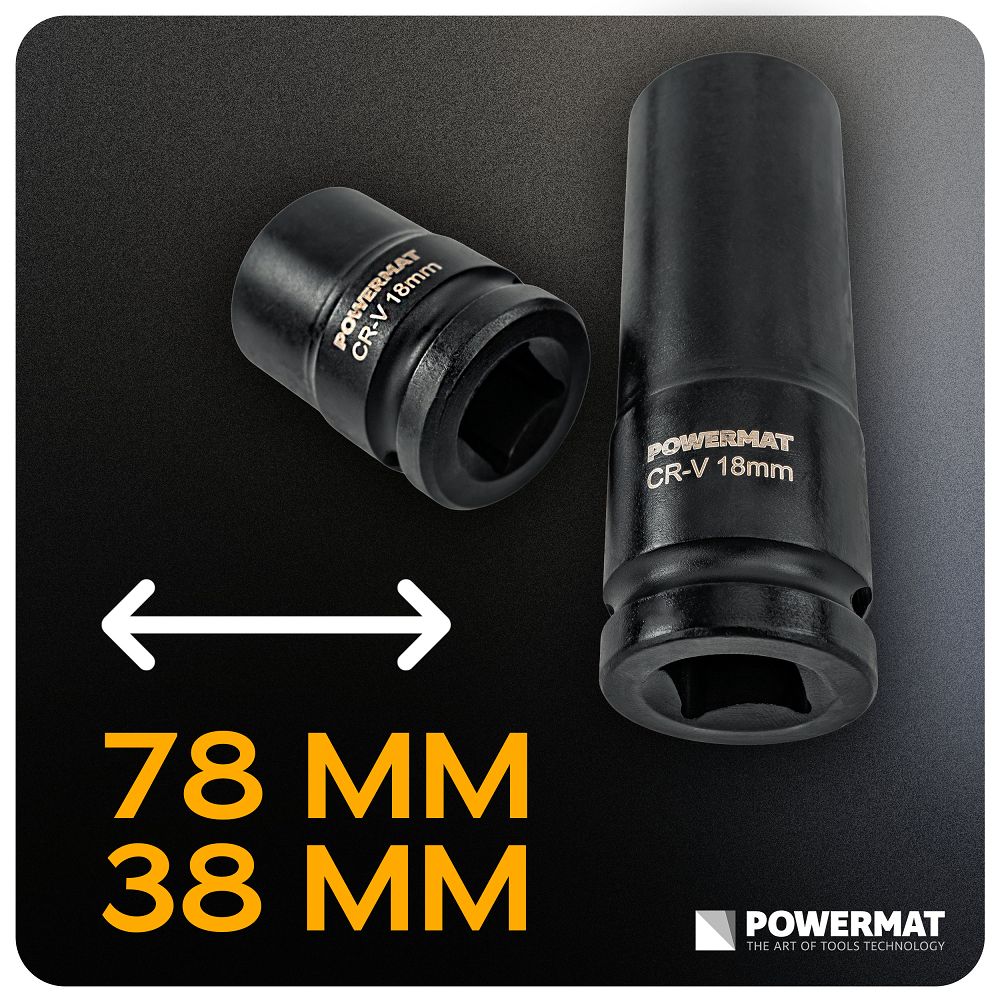 Komplet nastavkov, 35 kosov, 8-32 mm | PM-ZNU-832T - Image 10