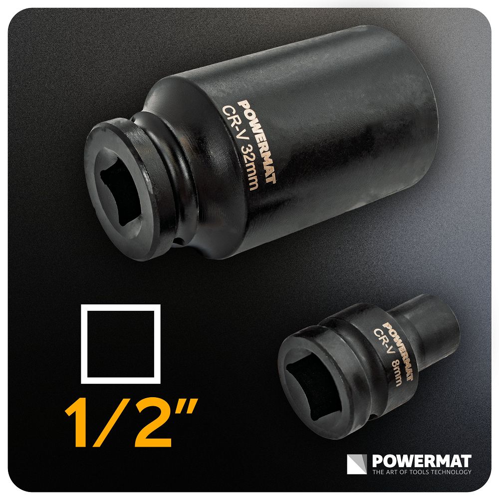 Komplet nastavkov, 35 kosov, 8-32 mm | PM-ZNU-832T - Image 11