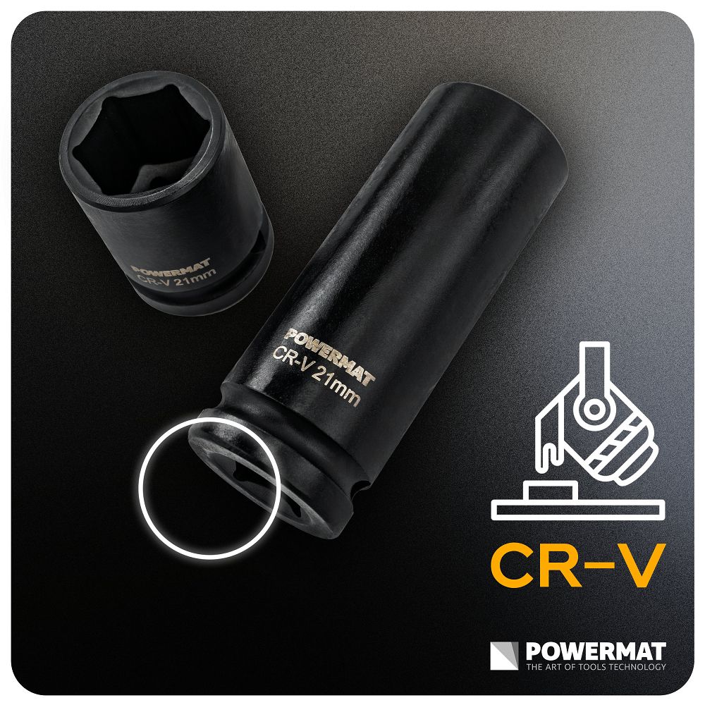 Komplet nastavkov, 35 kosov, 8-32 mm | PM-ZNU-832T - Image 12