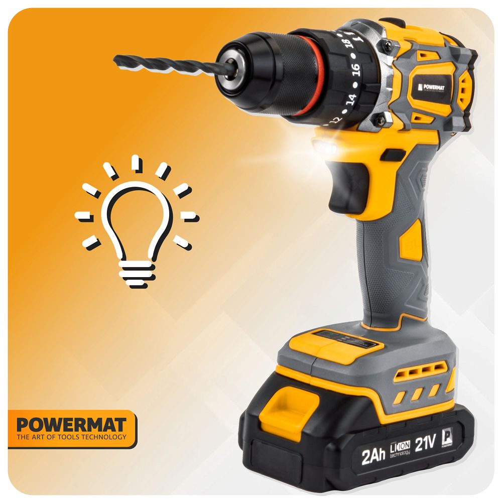 Akumulatorski izvijač | PM-WA-21V-2M