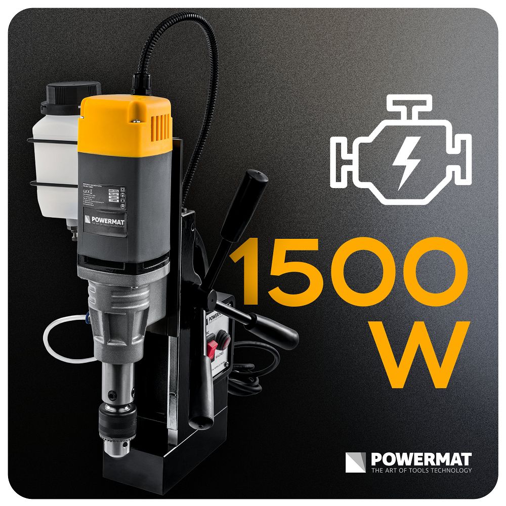 Magnetni vrtalnik, 1500 W, 11500 N | PM-WM-1500M