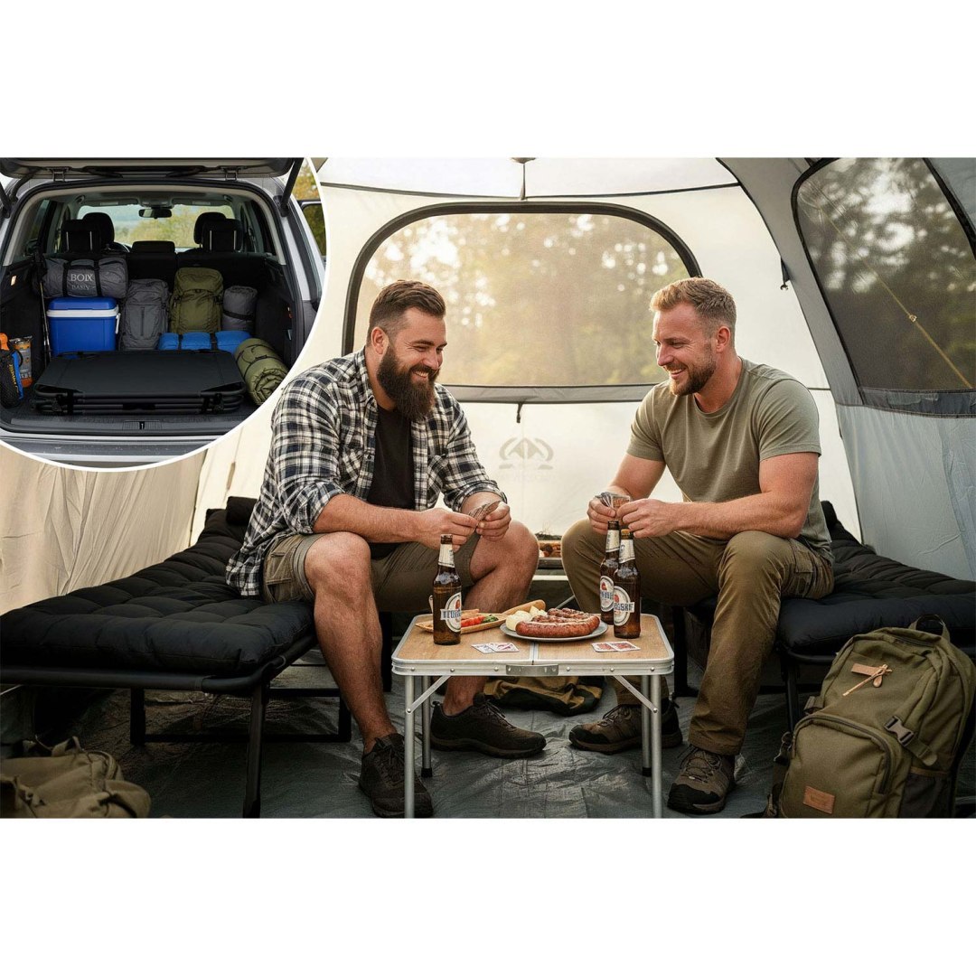 Vrtni ležalnik ChillWell Dream, črn | Sofotel