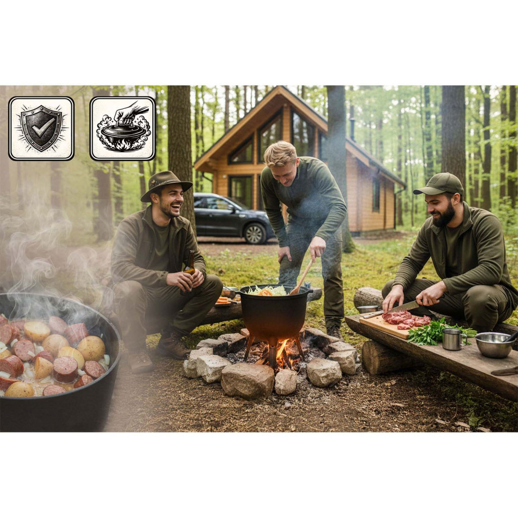 Litoželezni kotel, BD-482, 8L | Berdsen