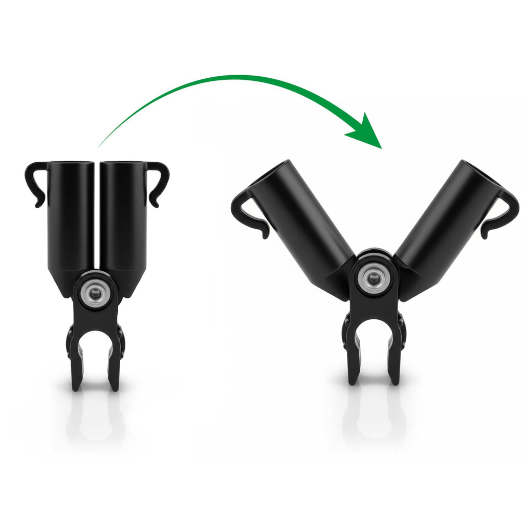 Spojnice za podporne palice PL-941, tip A, 4 kosi, 11 mm, črne | Plonos