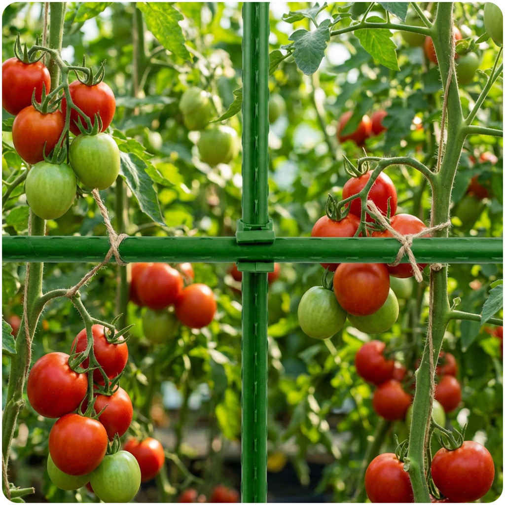 Spojnice za podporne palice PL-941, tip2, 10 kosov, 11 mm, zelene | Plonos