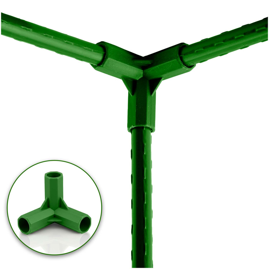 Konektorji za podporne palice PL-941, tip 3, 4 kosi, 11 mm, zeleni | Plonos - Image 3