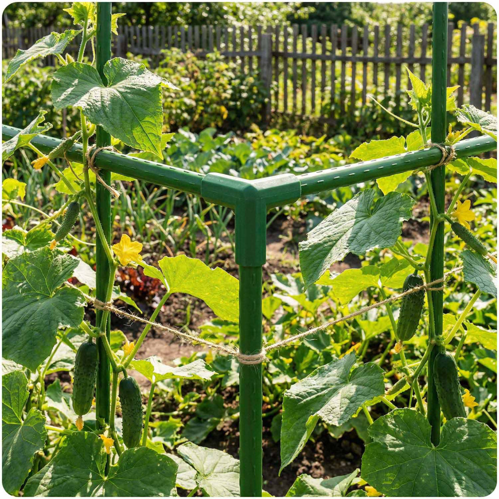 Konektorji za podporne palice PL-941, tip 3, 4 kosi, 11 mm, zeleni | Plonos - Image 5