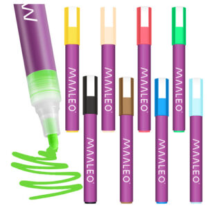 Akrilni markerji, 8 kosov, 8 ml | Maaleo