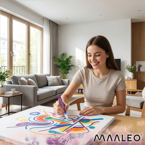 Akrilni markerji, 8 kosov, 8 ml | Maaleo