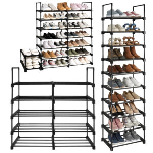 Stojalo za čevlje 2-v-1, 10 polic, 45x30x174cm | Ruhhy