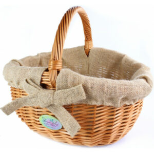 Pletena košara za gobe | 42x31cm
