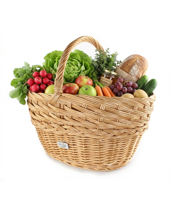 Pletena košara Vano | 44x34cm