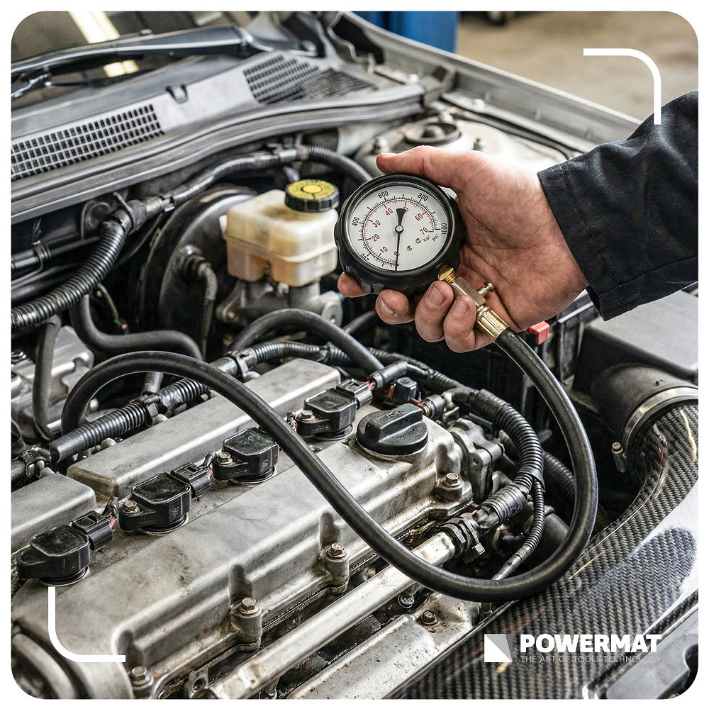 Komplet merilnikov kompresije motorja, 8 kosov | PM-MCSB-8T