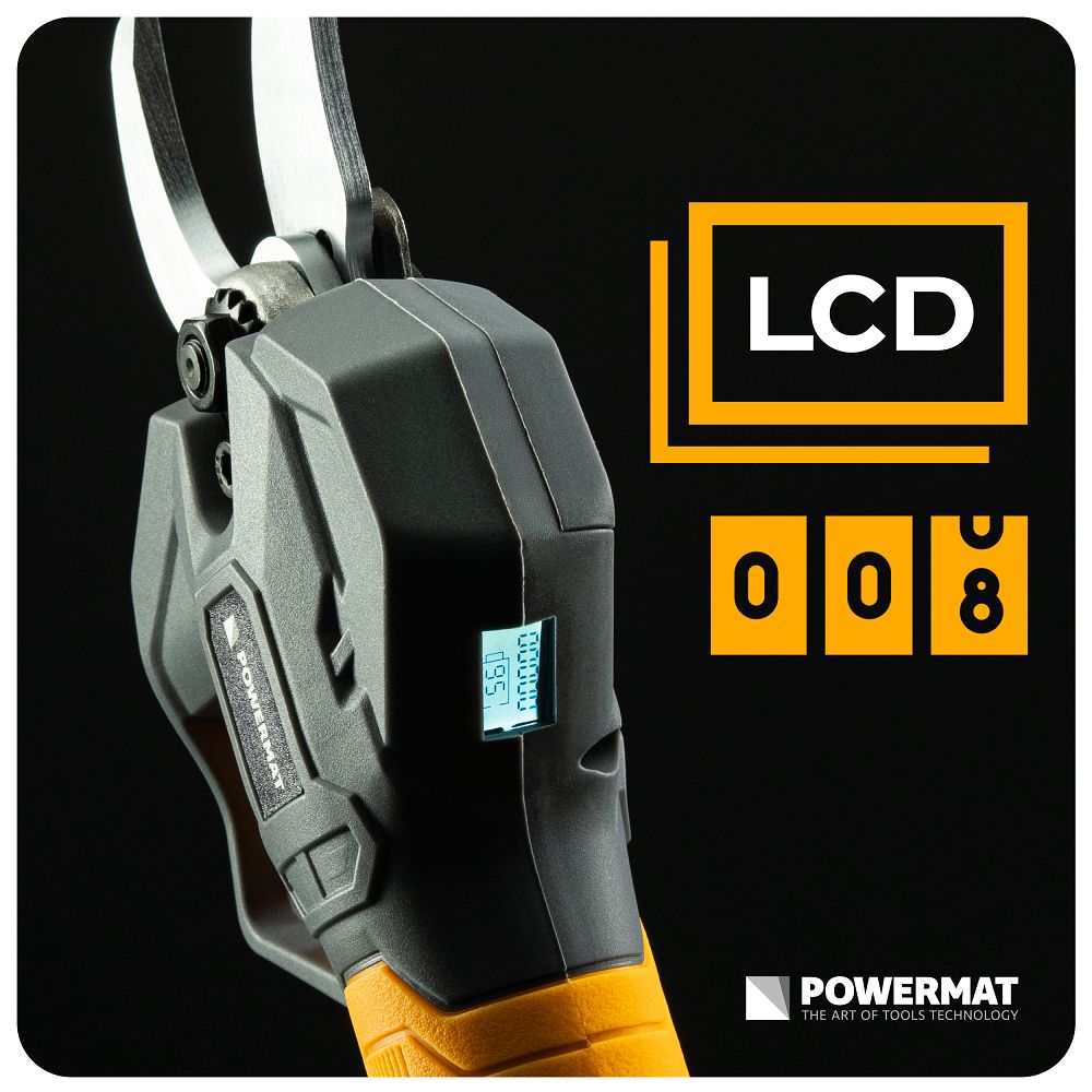 Akumulatorske vrtne škarje, 30 mm | PM-SA-21V-2AM