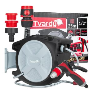 Avtomatski kolut za cev BRASS-LINE, 1/2", 25 m | Tvardy