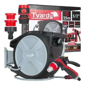 Avtomatski kolut za cev BRASS-LINE, 1/2", 35 m | Tvardy