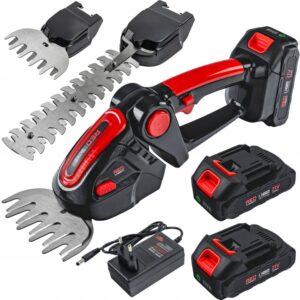 Akumulatorske škarje za travo in grmičevje RTANTK0171 | RED TECHNIC