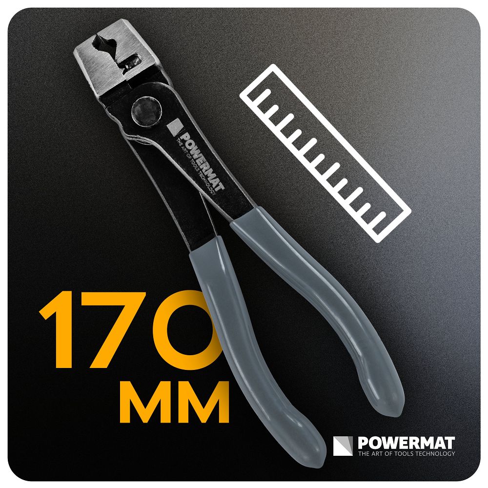 Klešče za vpenjanje Clip-on in Clic-R, 170 mm | PM-SDOZ-170T