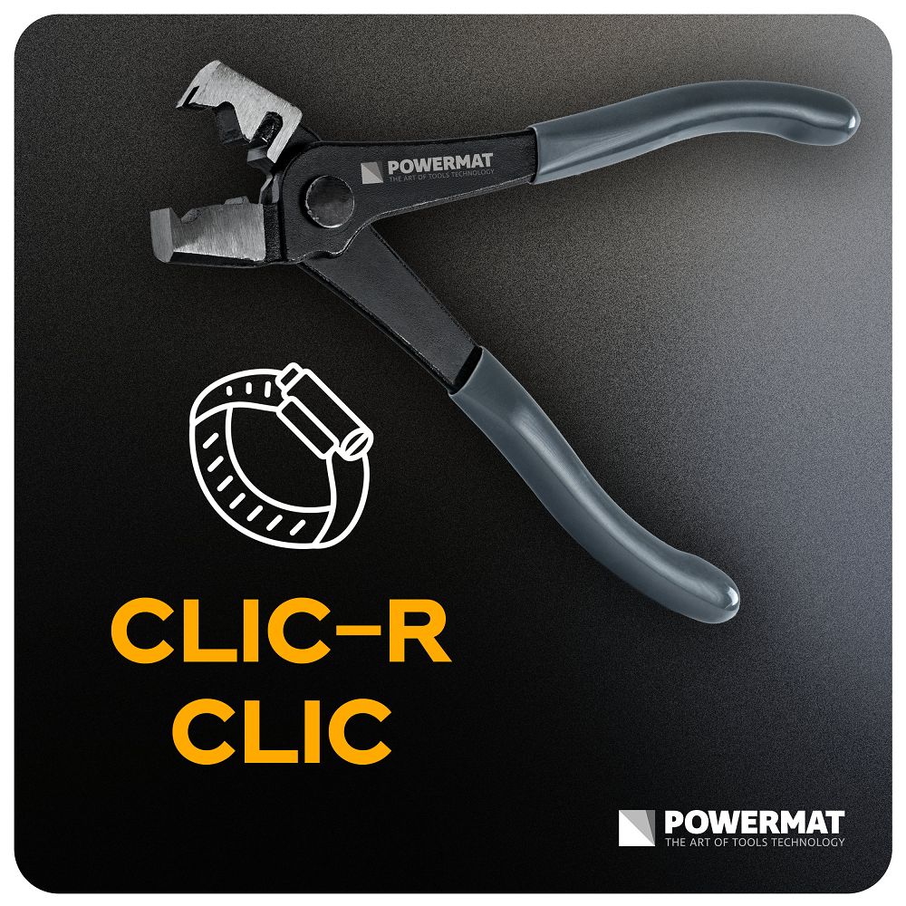 Klešče za vpenjanje Clip-on in Clic-R, 170 mm | PM-SDOZ-170T