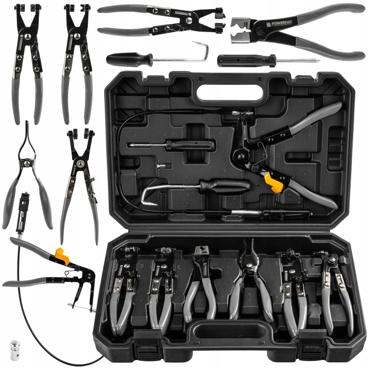 Klešče za kabelske vezice, 9 kosov | PM-SDOZ-9T