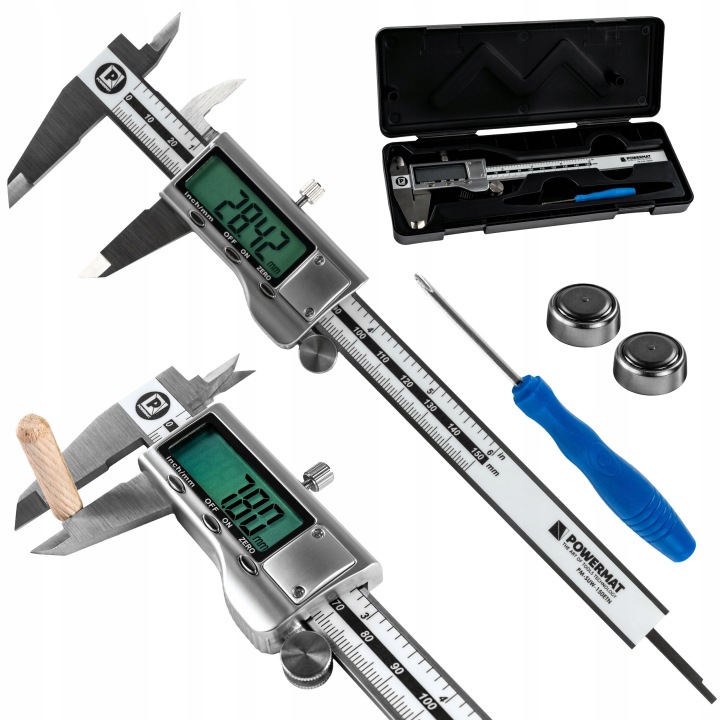 Elektronsko pomično merilo, 150 mm | PM-SUW-150ETN